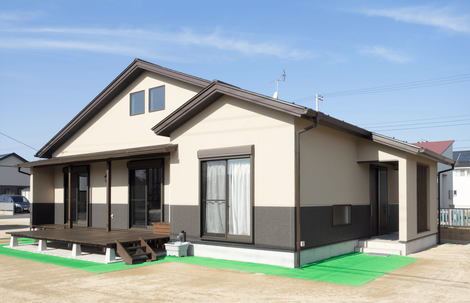 快適な平屋の事例