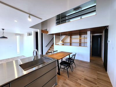 4人家族の平屋一戸建ての事例